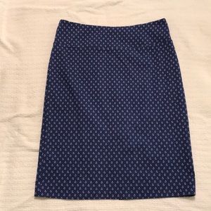 Margaret M Christina printed pencil skirt.